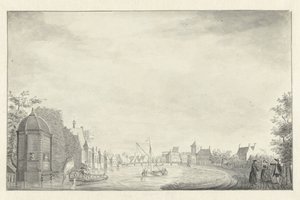 Ouderkerk på Amstel av Jan de Beijer (possibly)