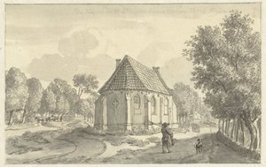 Helsdingens kyrka nära Vianen av Jan de Beijer
