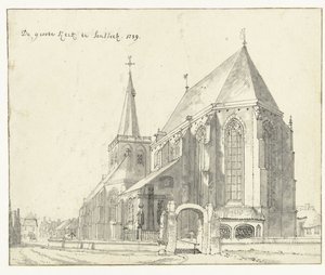 Stora kyrkan i Sonsbeck Den stora kyrkan i Sonsbeek (titel på objekt)