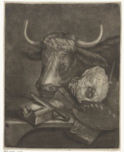 Attribut av Saint Luke-gillet, 1735 av Jan de Groot