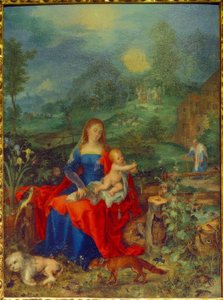 Mary med de många djuren av Jan the Elder Brueghel