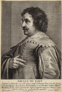 Porträtt av Paulus Du Pont av Jan the Elder Lievens