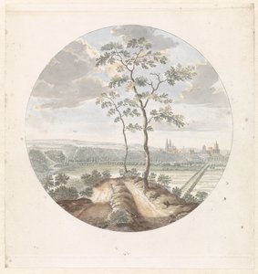Utsikt över staden Cleves av Jan van Call (I) (attributed to)
