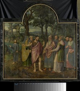 Triptyk med scener ur Johannes Döparens liv av Jan van Coninxloo (II)