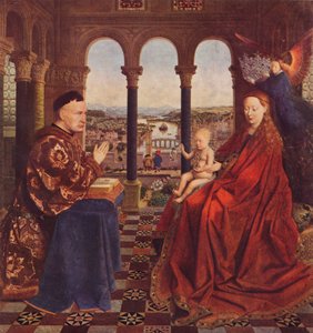 Madonna av kansler Rolin, c1435, 1938