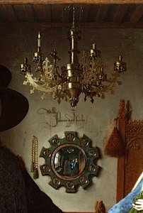 Porträtt av Giovanni Arnolfini och hans hustru, tidigare känt som "Arnolfini-bröllopet av Jan van Eyck