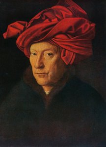 Självporträtt av en man, 1433.
