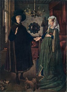 Arnolfini-porträttet, 1434, 1904 av Jan van Eyck
