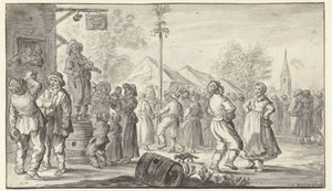 bymässa av Jan van Goyen