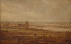 Utsikt över Arnhem av Jan van Goyen