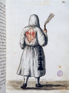 Battuti-bröderskapet, som anlände från norr 1399 och inte accepterades i Venedig av dogen Antonio Venier, volym II, f 88, av Giovanni di Grevenbroich eller Grevenbroich (1731-1807) av Jan van Grevenbroeck