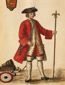 Bombista från venetianska skepp, av Jan van Grevenbroeck eller Giovanni Grevembroch (1731-1807), Gli Abiti de Veneziani, från illustrerad kostymbok, akvarell