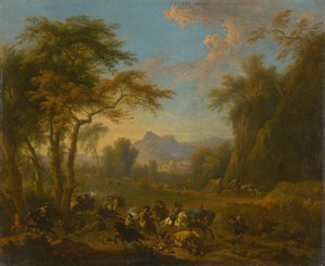 Raid, ca 1717.