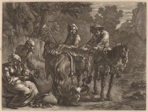 Rånare till häst av Jan van Huchtenburgh