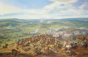 Slaget vid Blenheim, nära Hochstadt (Bayern), 1704