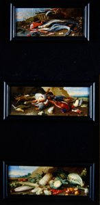 Stillebentablåer - fisk, vilt, grönsaker av Jan van Kessel the Elder