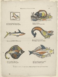 Rutten häst, fisken med sin svans (titel på objektet) av Jan van Lee