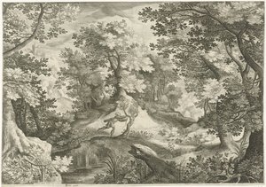 Landskap med Apollo och Daphne