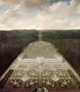View from the Castle to the Octagon, after 1716 