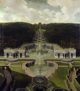 View from the Grotto with Fountains from the Cascades to the Octagon, after 1716 