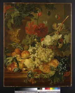 M.66 Frukt och blommor, efter J. van Huysum