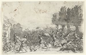 Slåss av Jan van Ossenbeeck