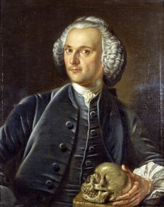 Porträtt av Dr William Barrett av Jan van Rymsdyk