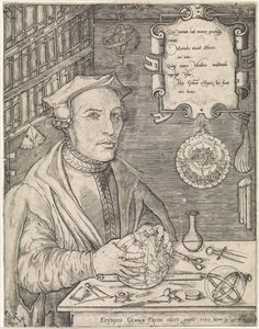 Porträtt av Gemma Frisius av Jan van Stalburch