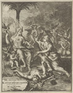 Titelsida för: M. Gargon, Den enda trösten, 1713