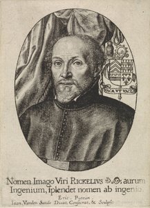 Porträtt av teologen Dionysius Ryckel av Jan van de Sande