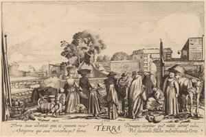 Jorden av Jan van de Velde II after Willem Buytewech