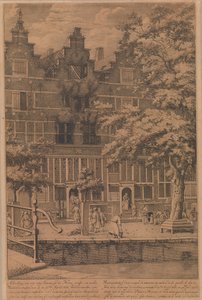Släckning av brand på Heerengracht (25-26 april 1683) av Jan van der Heyden