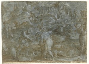 Piggsvinsjakt Jaktpartier, vol. 2 (serietitel) av Jan van der Straet