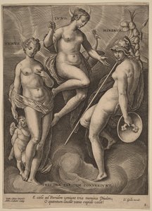 Venus, Juno och Minerva av Jan van der Straet