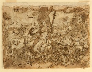 Diana (Jakt) av Jan van der Straet, called Stradanus