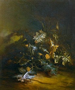 Tistels (olja på duk)