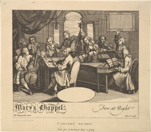 Konsertbiljett - Mary