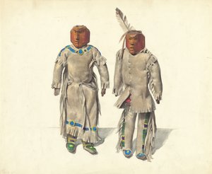 Cree indiska dockor