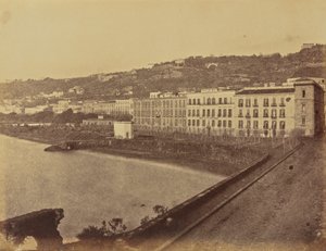 Neapel, från vårt fönster i Hotel des Etrangers