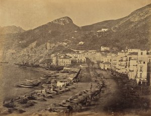 Salerno från hotellfönstret
