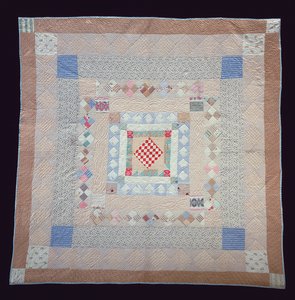 Lapptäcke, ca 1860 (textil) av Jane Pizar