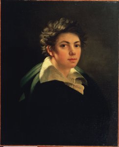 ""Självporträtt"" Målning av Janos Rombauer (1782-1849) 1813 State A. Pushkin Museum of Fine Arts, Moskva av Janos Rombauer