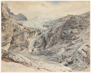Rosenlaui Gletscher av Janus La Cour