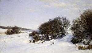 Vinter nära havet, 1888