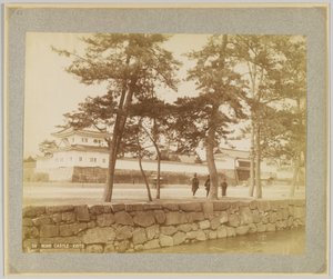 Nijō Castle, Kyoto, Japan (s/v foto) av Japanese Photographer