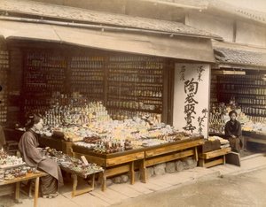 Shimizu Saka, Ito, 1890-talet. av Japanese Photographer