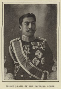 Prins Kanin, från det kejserliga huset av Japanese Photographer