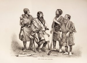 Ainu människor av Japanese School
