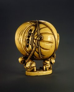 Daruma, Meiji Perio d (1868-1912) av Japanese School