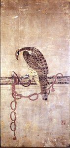 Falk. Japanskt verk från 1400-talet av Daysen. Genua, Museo Chiossone. av Japanese School